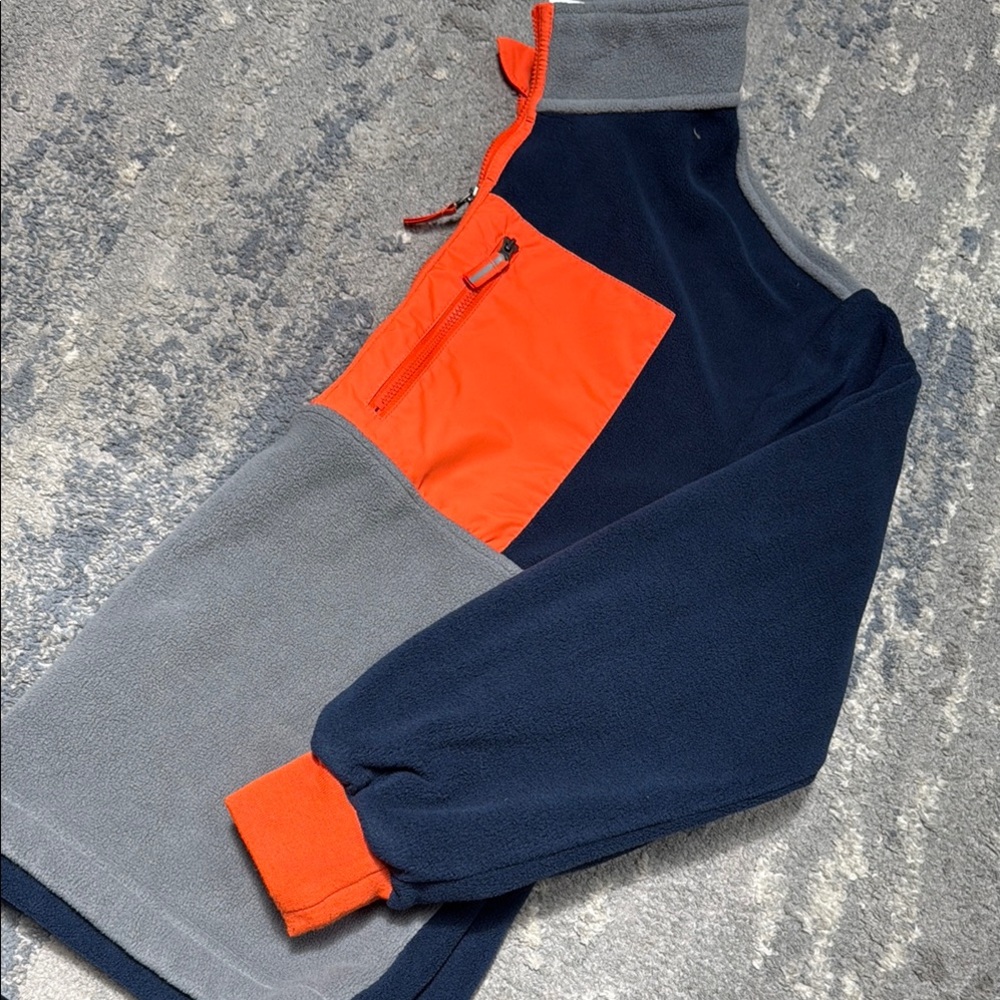 Boy’s Colorblock Half-Zip Sweater